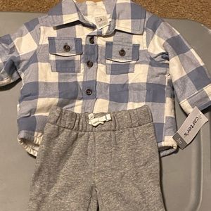 NWT CARTER BABY BOY 2 PIECE 3 Months